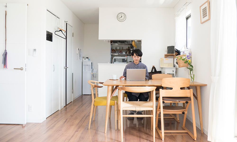 賃貸でもすっきり快適に  暮らし方を中心に据えた 本多さんの収納ストーリー