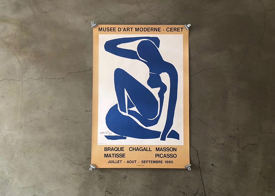 Henri Mtisse / Musée d’art Moderne de Céret 1980  (ポスターのみ)　¥35,000