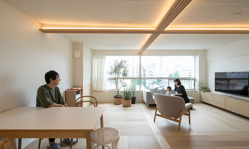 築51年をセルフリノベーション建具でゆるやかに仕切る フレキシブルで居心地の良い空間 | ToKoSie ー トコシエ