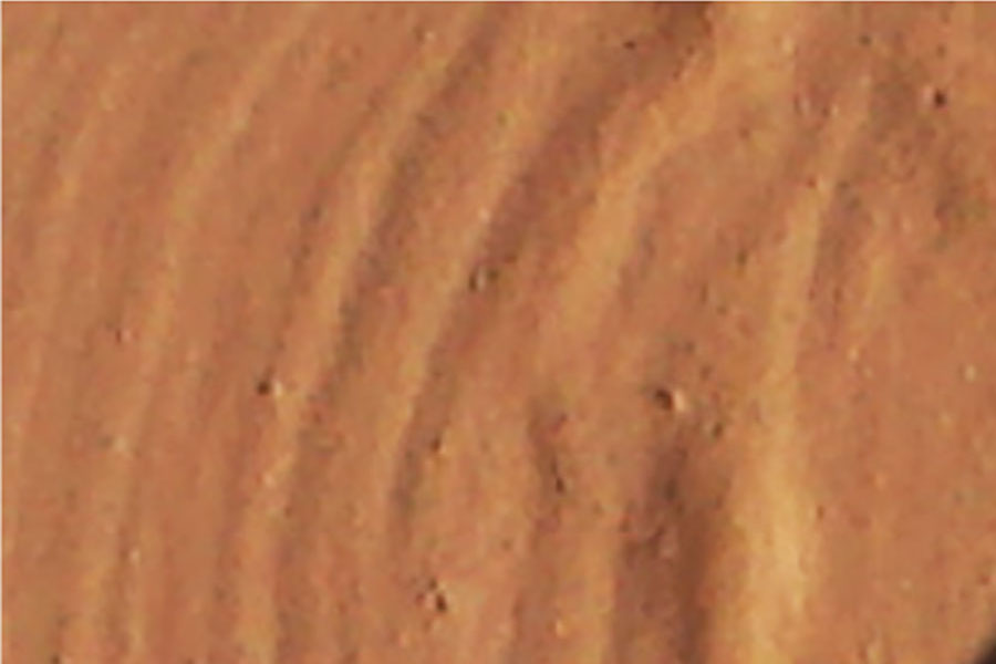 「Mars Rover（マーズローバー）」は火星をイメージする色。素焼き鉢のような乾いた茶色だ。