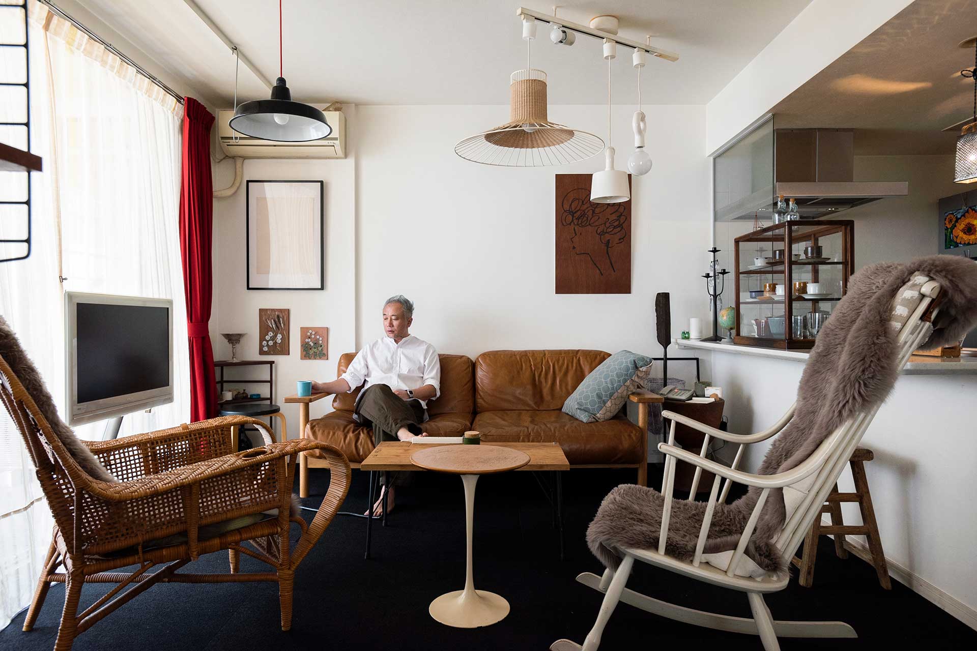 「家具は新作とヴィンテージをバランス良く取り入れるようにしています」