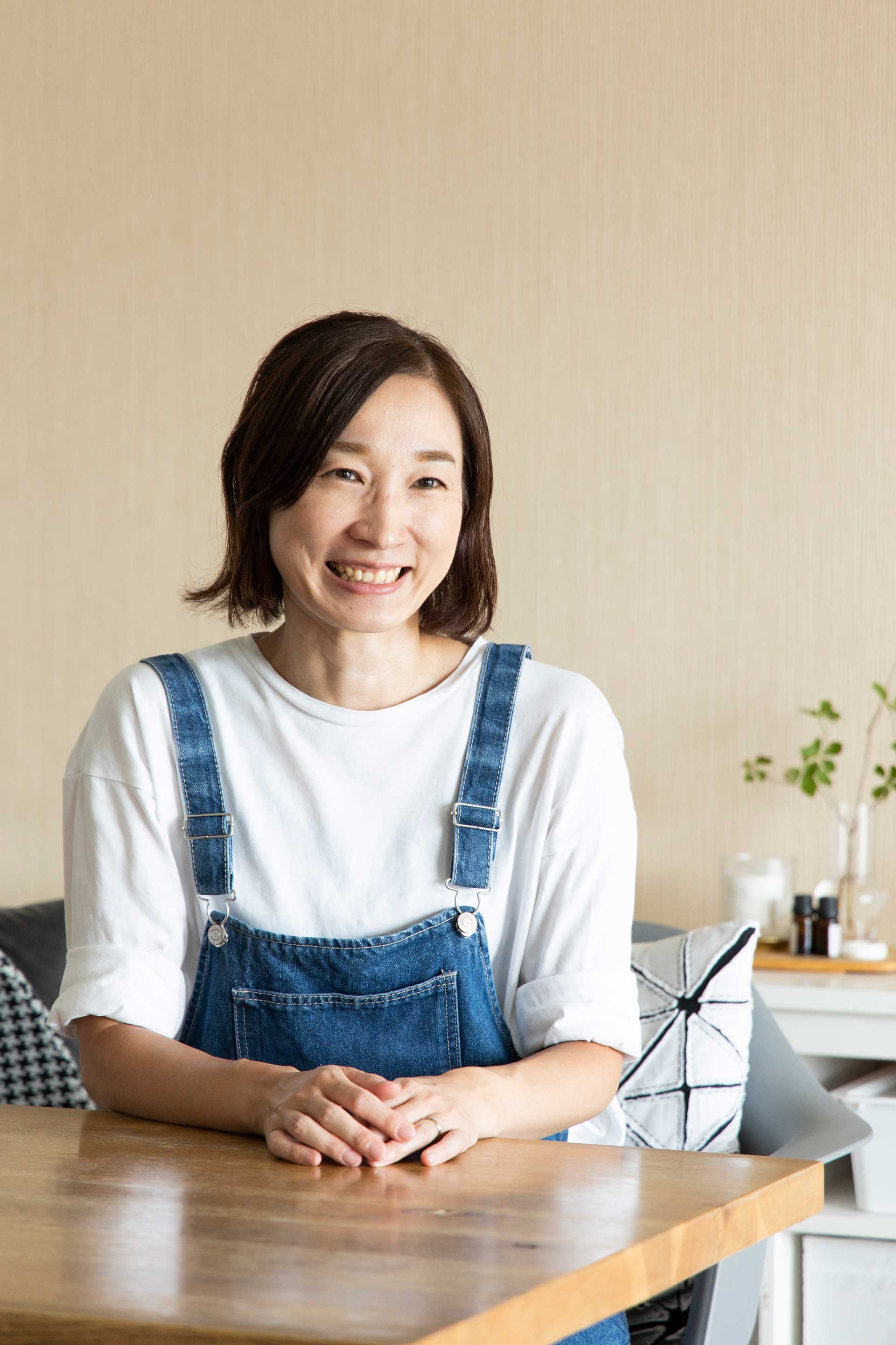 整理収納アドバイザー・親・子の片づけマスターインストラクターの髙瀬清江さん。整理収納サポートやインテリアアドバイス、親・子の片づけ講座、ワークショップなどを行っている。インスタグラム「kiyo_home」が人気。