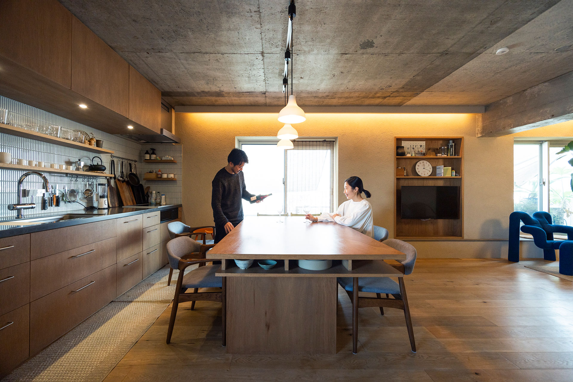 和とモダンを融合させた、居心地のよい「一畳十間」は、小大建築設計事務所の住宅設計テーマ。