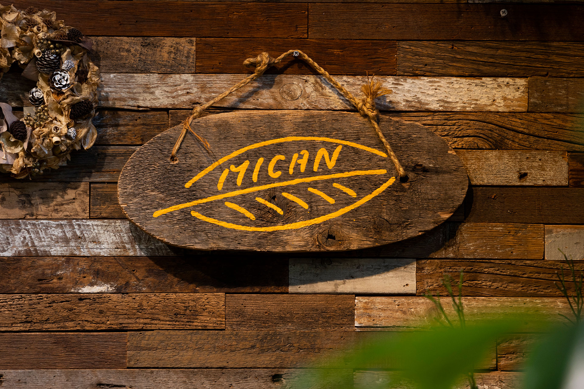 グリーンショップ「MICAN」ではBRIMの製品も扱う。