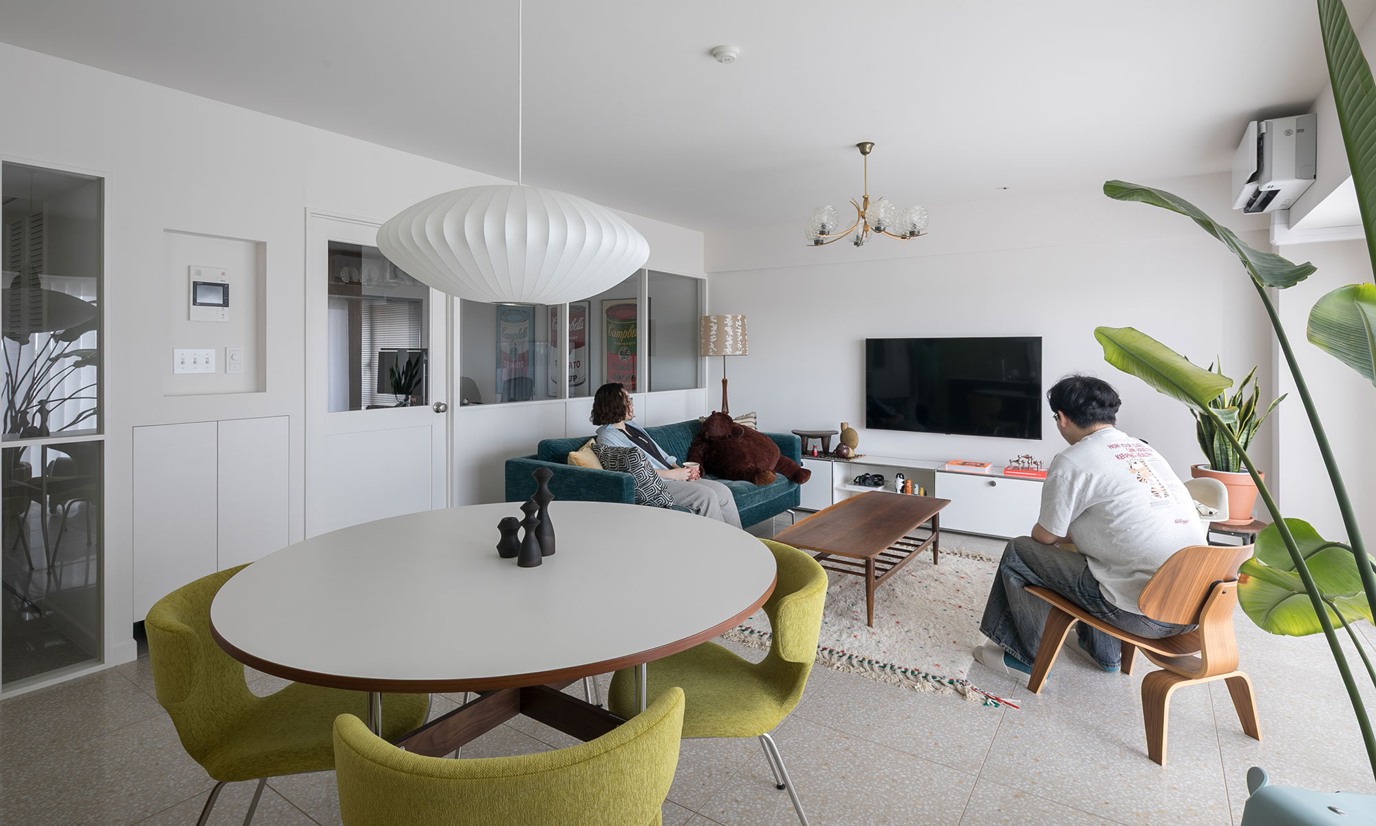 アート151　「ウォールズ(ダークブラウン)」　インテリアコーディネート アート151 「ウォールズ(ダークブラウン)」 インテリア