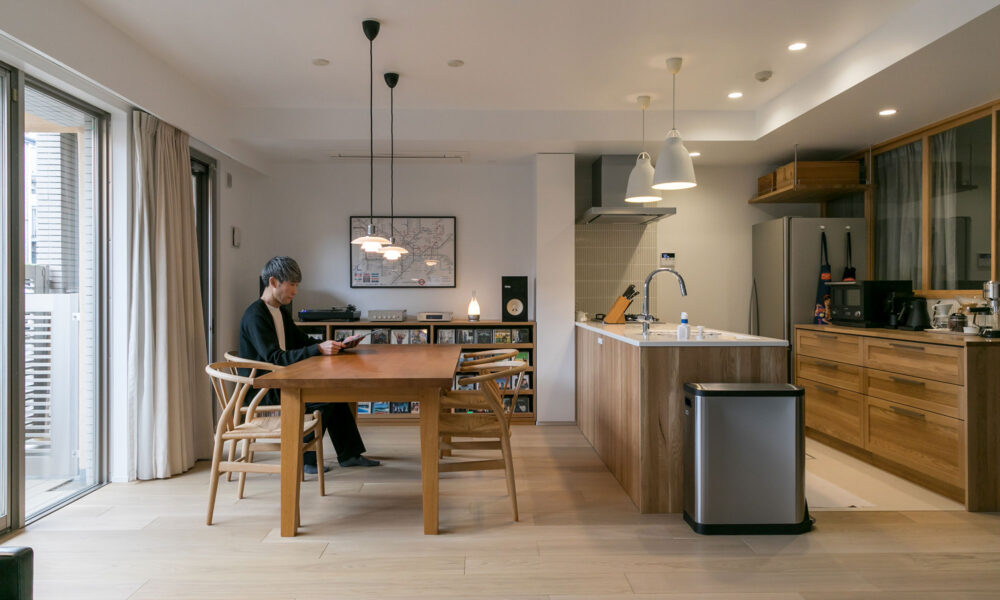 20年暮らした住まいのリノベーション 北欧家具が映える 洗練された空間 20年暮らした住まいのリノベーション 北欧家具が映える 洗練された空間