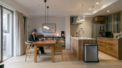 20年暮らした住まいのリノベーション 北欧家具が映える 洗練された空間