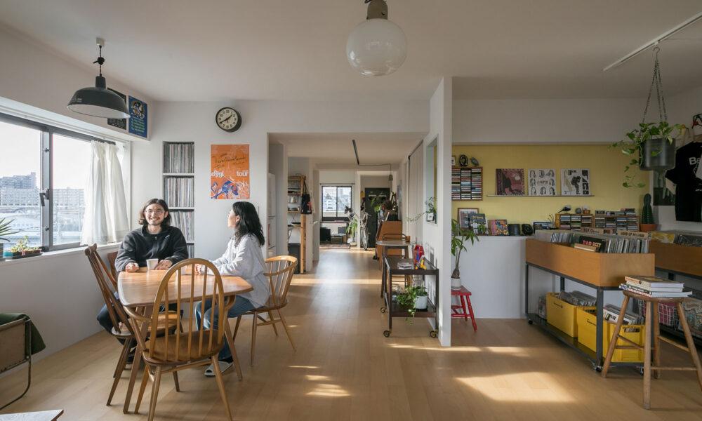 音楽と共に暮らす 自宅をレコードショップに。 変幻自在なリノベ