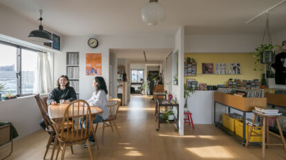 音楽と共に暮らす 自宅をレコードショップに。 変幻自在なリノベ