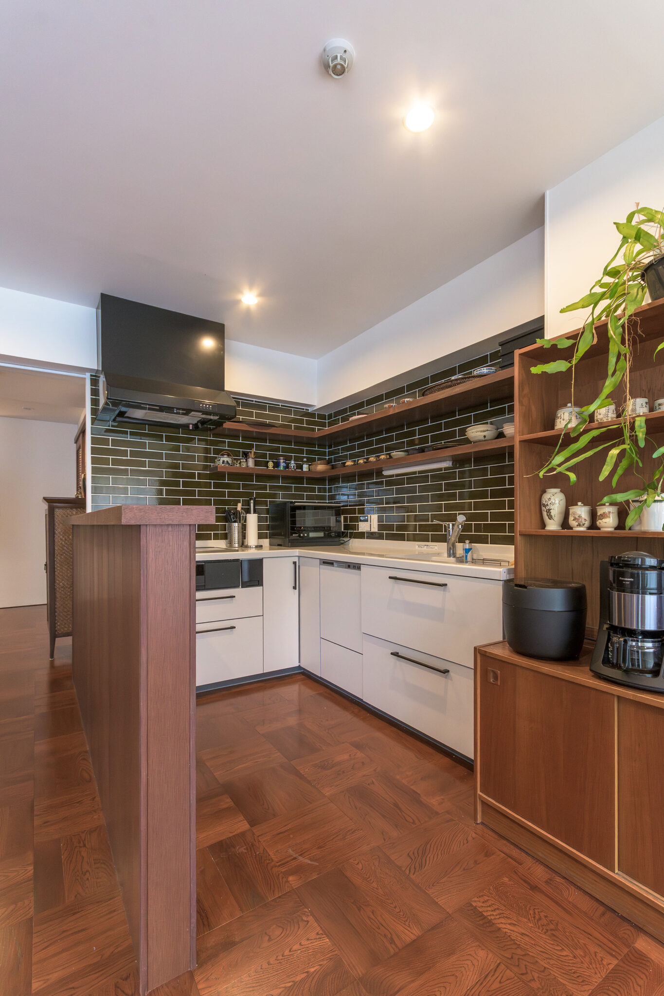 システムキッチンは「TOTO」製。