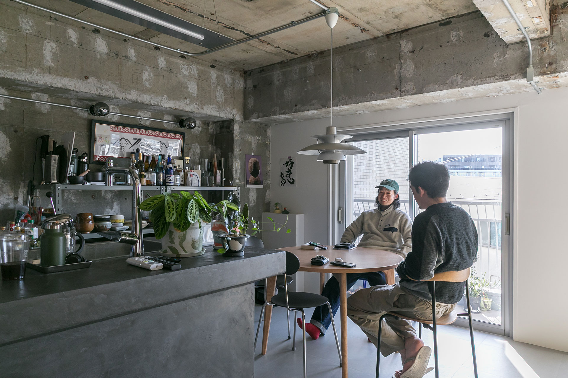 大学の研究室が同じだった熊谷さんと佐伯さん。阿吽の呼吸でリノベーションを進めることができた。