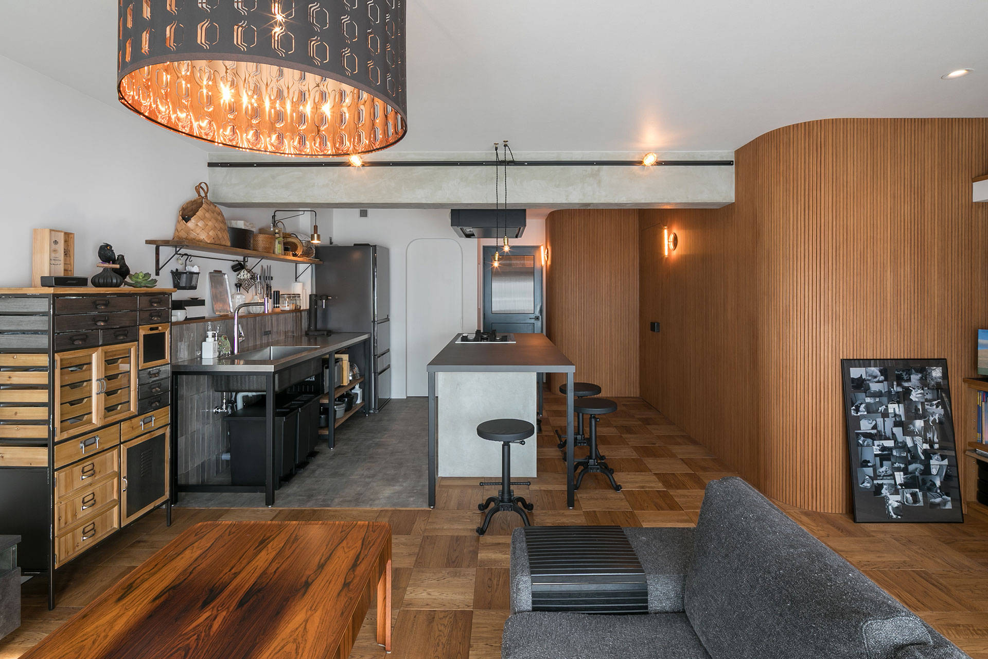 65.50㎡、1LDKの空間に様々なテーマが交わる。